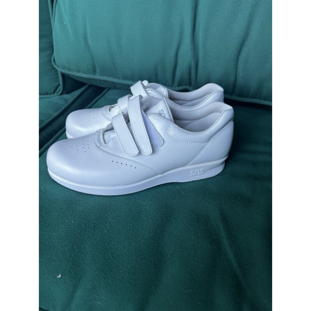 SAS Me Too White 6 Medium, Women's Shoes
